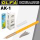 OLFA Cutter Model Ak-1 Art Knife X25 Spare Blades